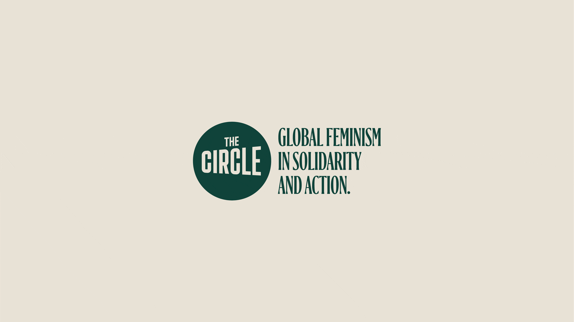 Annie Lennox's The Circle NGO new logo is a "rallying cry"